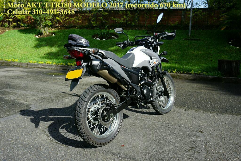 Akt Ttr180 Modelo 2017 Nueva 670 Km