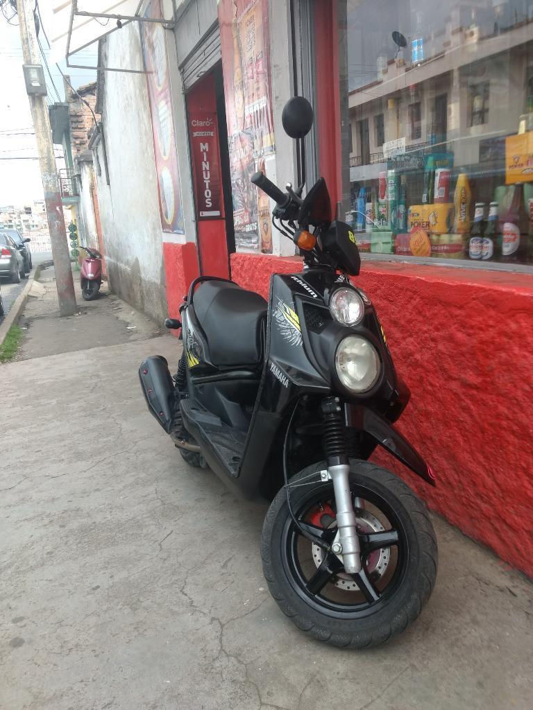 Vendo Yamaha Bws 4t Negra Modelo 2010