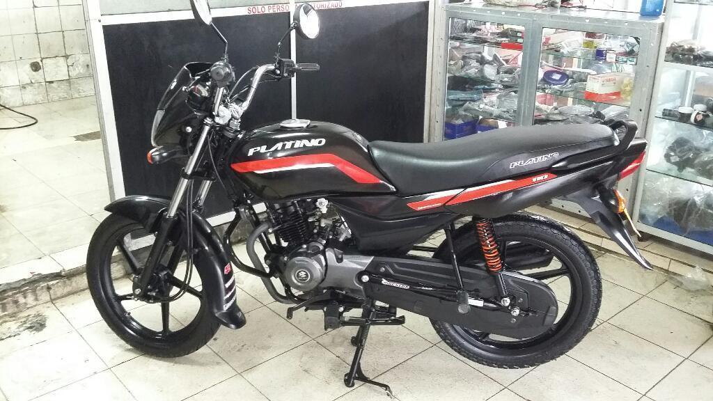 Vendo platino 100 modelo 2016. Unico dueño