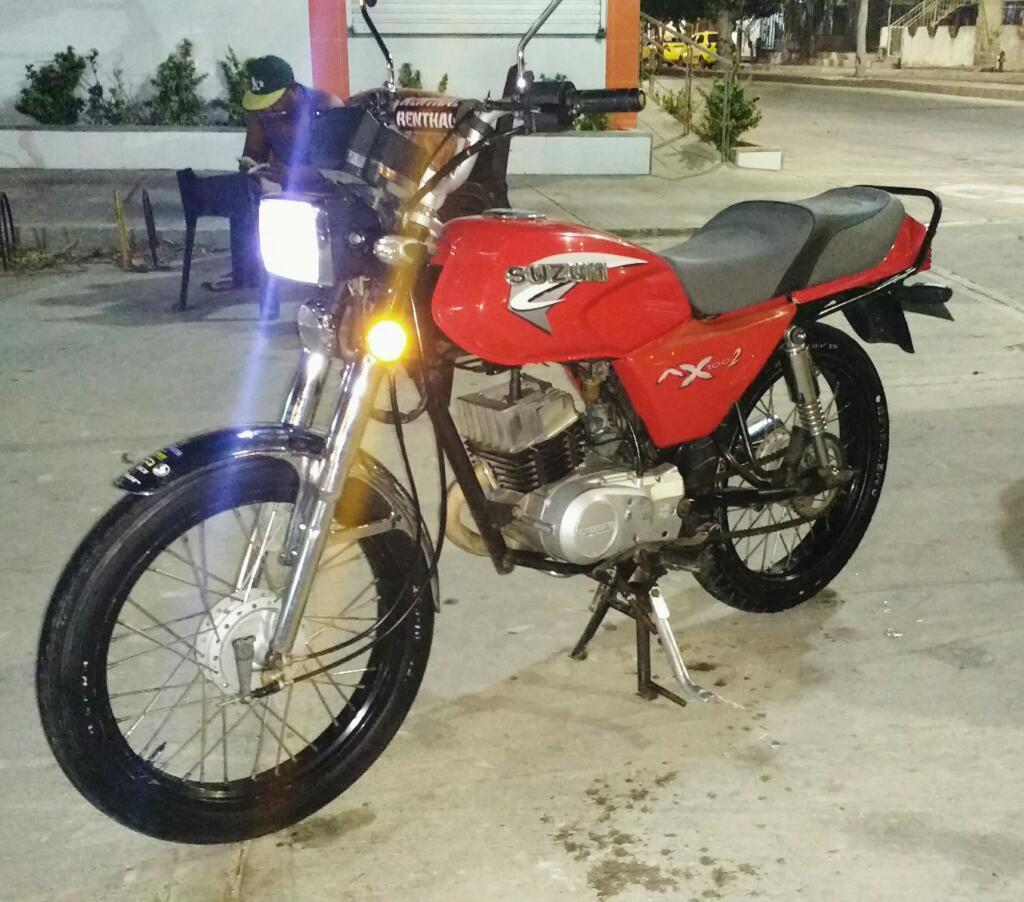 Suzuki Ax 100, Papeles Al Dia hasta 2018