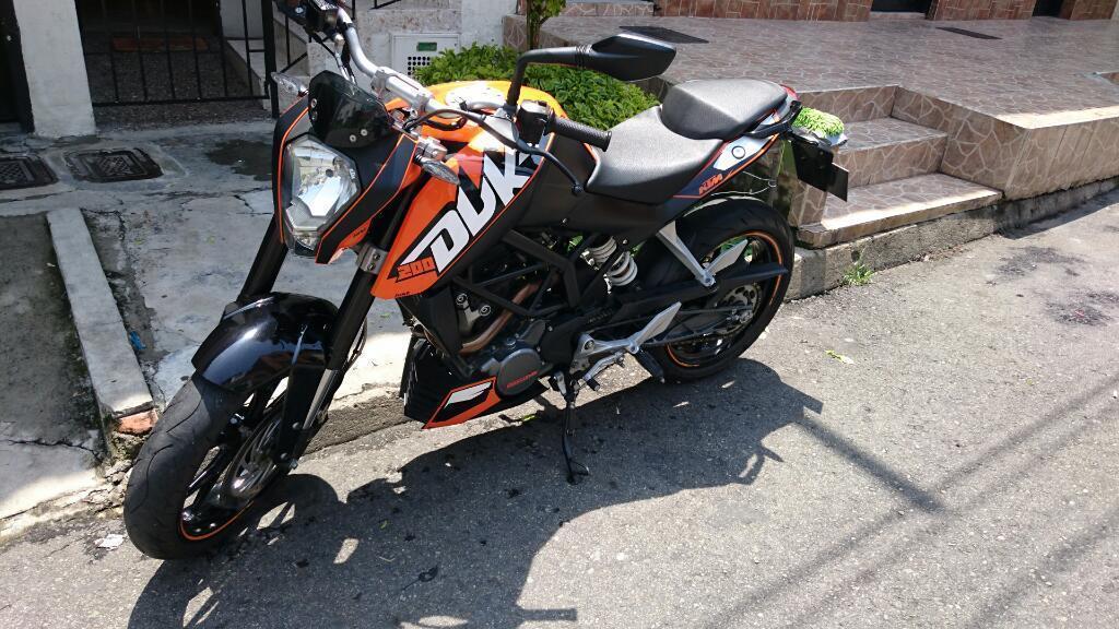 Vencambio Ktm Duke 200 Mod. 2015