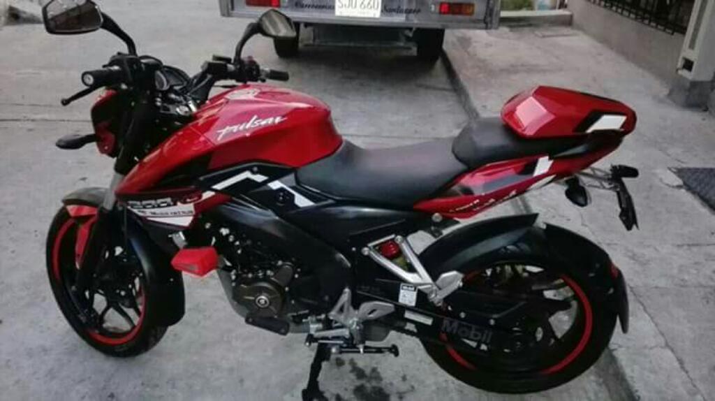 Se Vende Pulsar 200 Modelo 2016