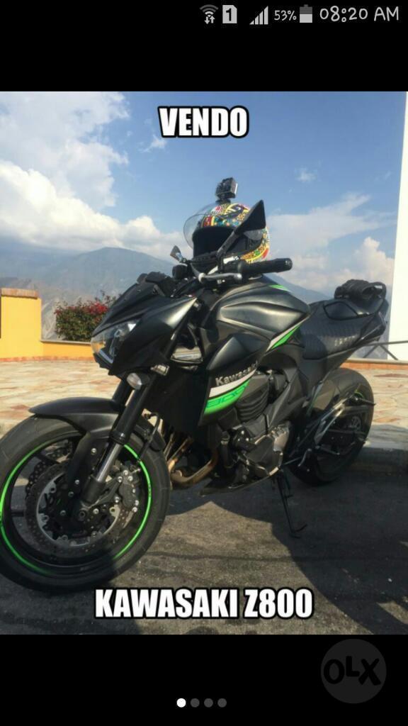 Regalo Super Moto Z800 Kawasaki -2014