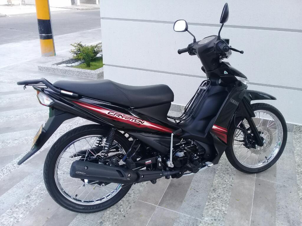 Vendo Moto Yamaha Crypton 2017