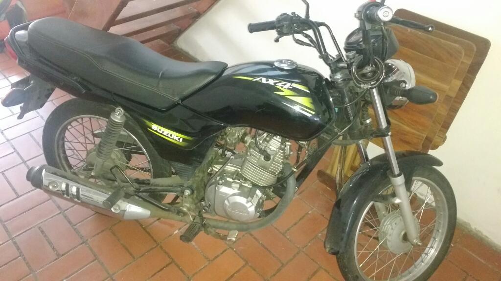 Moto Suzuki Ax4 Modelo 2015- 22500km