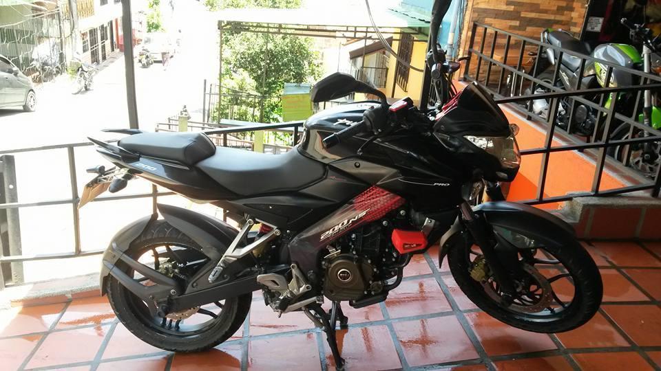 pulsar ns 200 modelo 2015 tt envigado 6.500.000