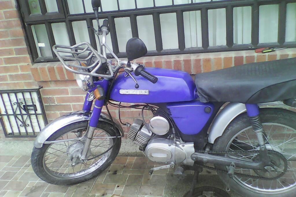 Moto Clasica Suzuki A100cc