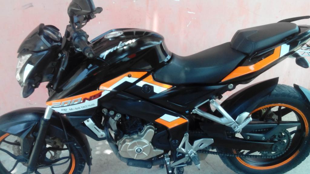 Vendo Pulsar 200 Ns Solo Tarjeta 2014