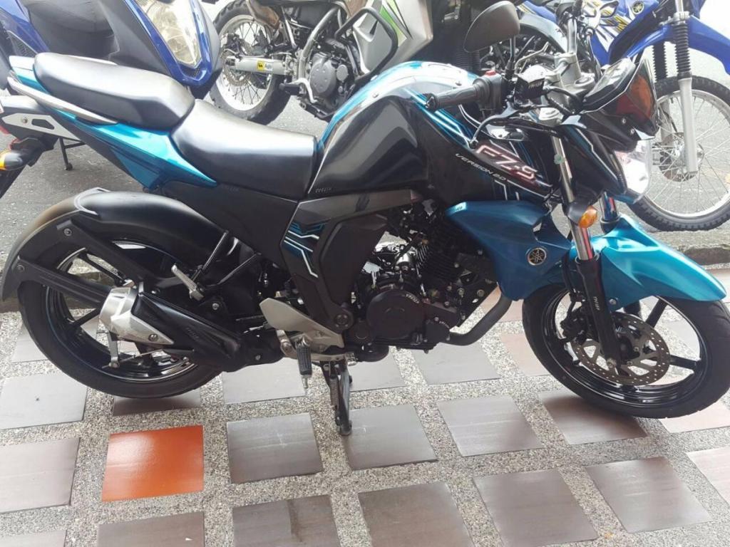 Yamaha Fz 16 2.0 2016 negro verde