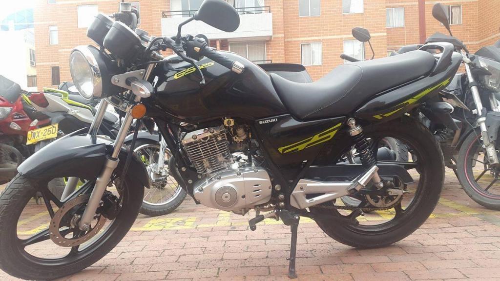 Vendo moto GS 125 modelo 2016
