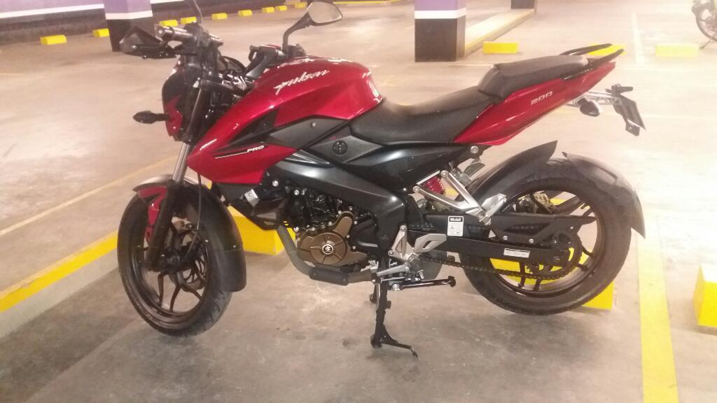 Vendo Pulsar 200ns Pro Roja. Buen Estado