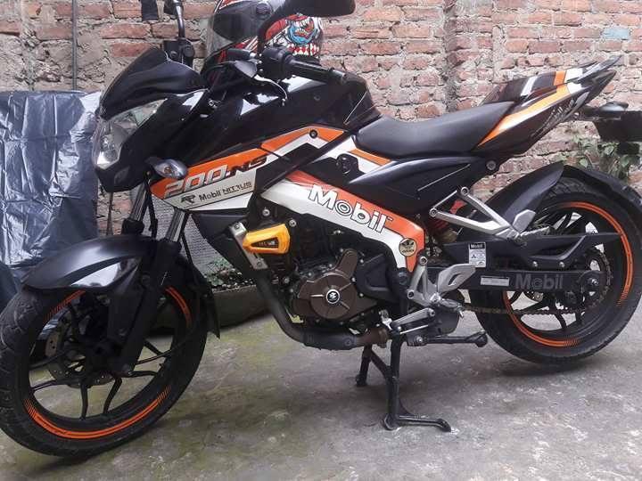 Vendo moto pulsar ns 200 modelo 2016