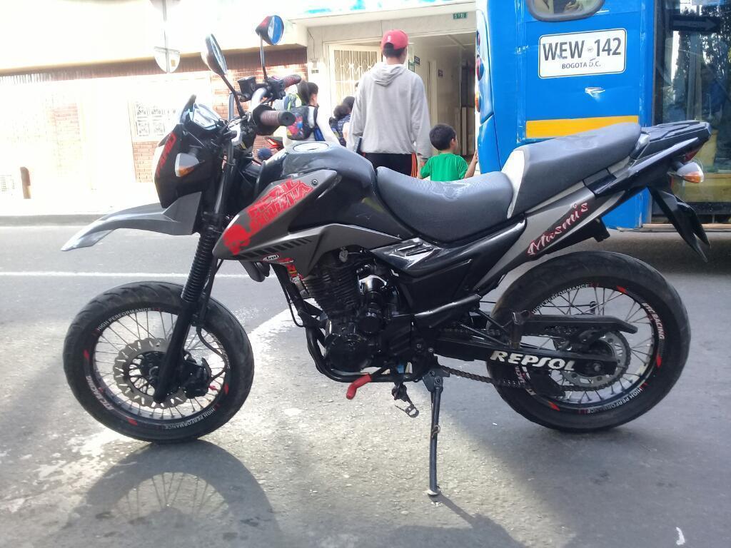 Moto Akt Tt 125 Modelo 2014 Papeles Al D