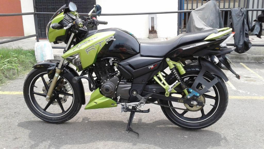 TVS APACHE 180 MODELO 2015 CON 3.800KMS DE RECORRIDO INFO:3117709073