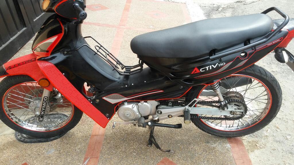 Vendo Moto 110 Activ Tarjeta Seg Y Tecn