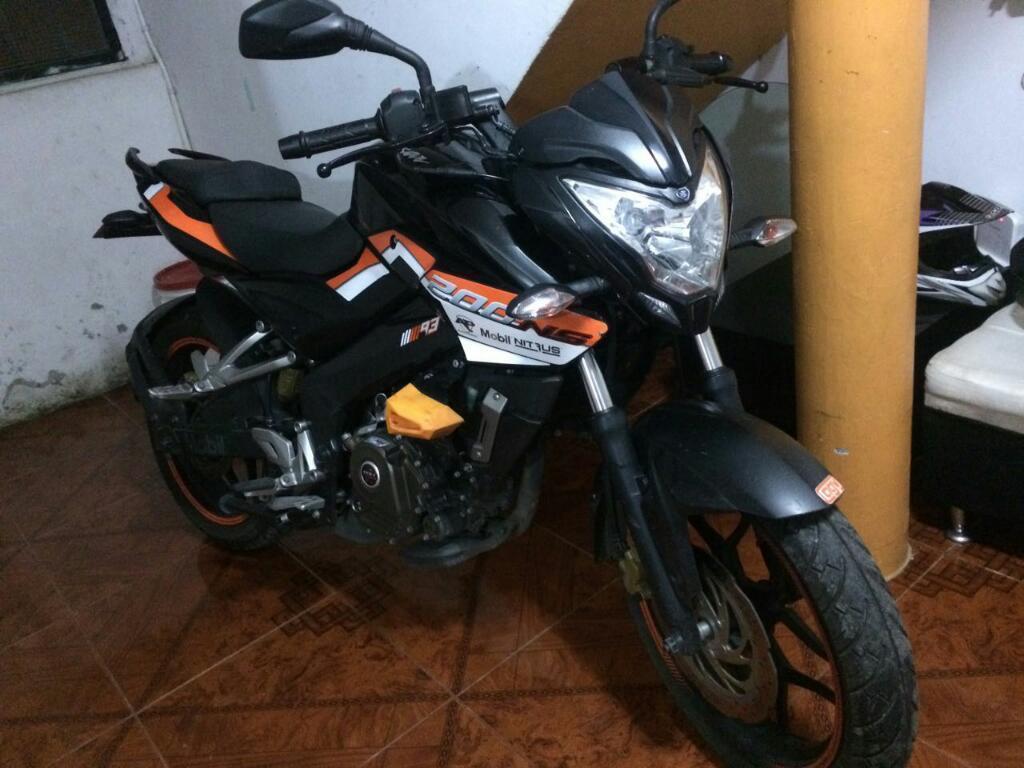 Vendo Pulsar Ns 200 Modelo 2016