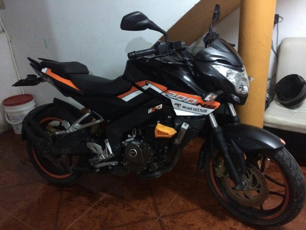 Vendo Pulsar Ns 200 Modelo 2016