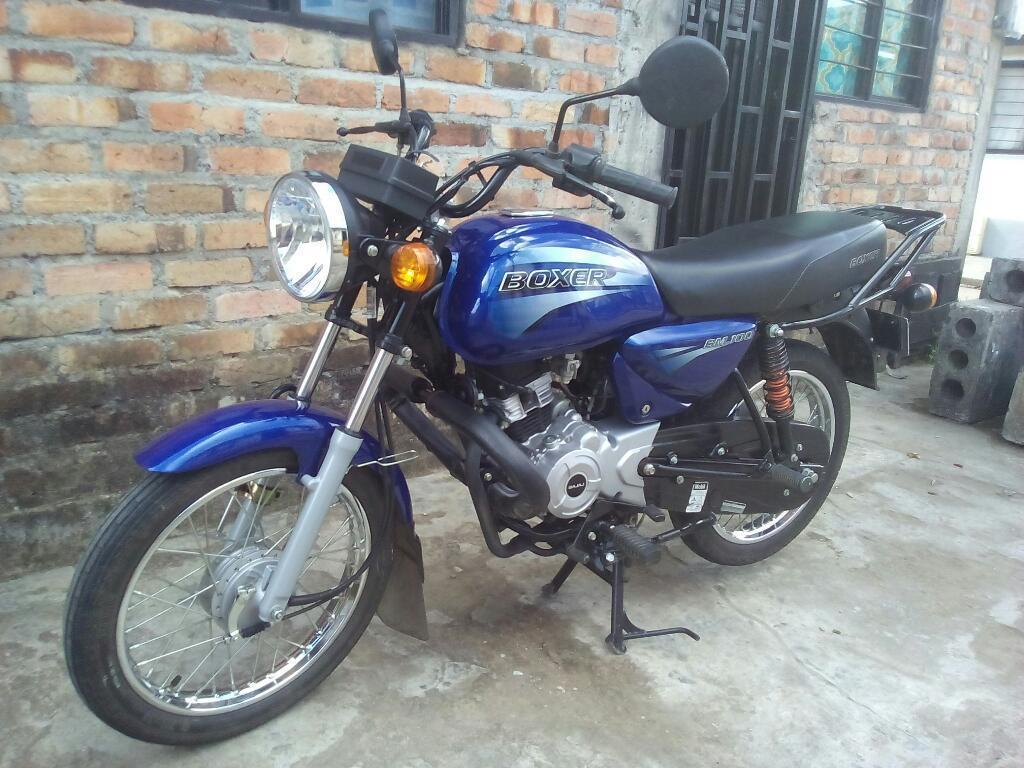 Vendo Moto Boxer Bm 100 Modelo 2017