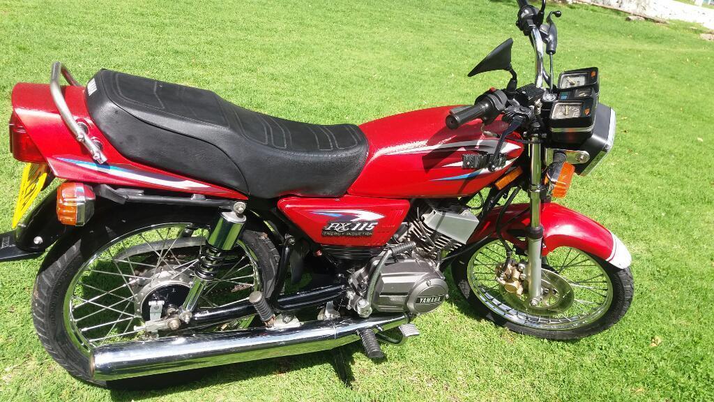 Vend hermosa rx 115 roja 2007