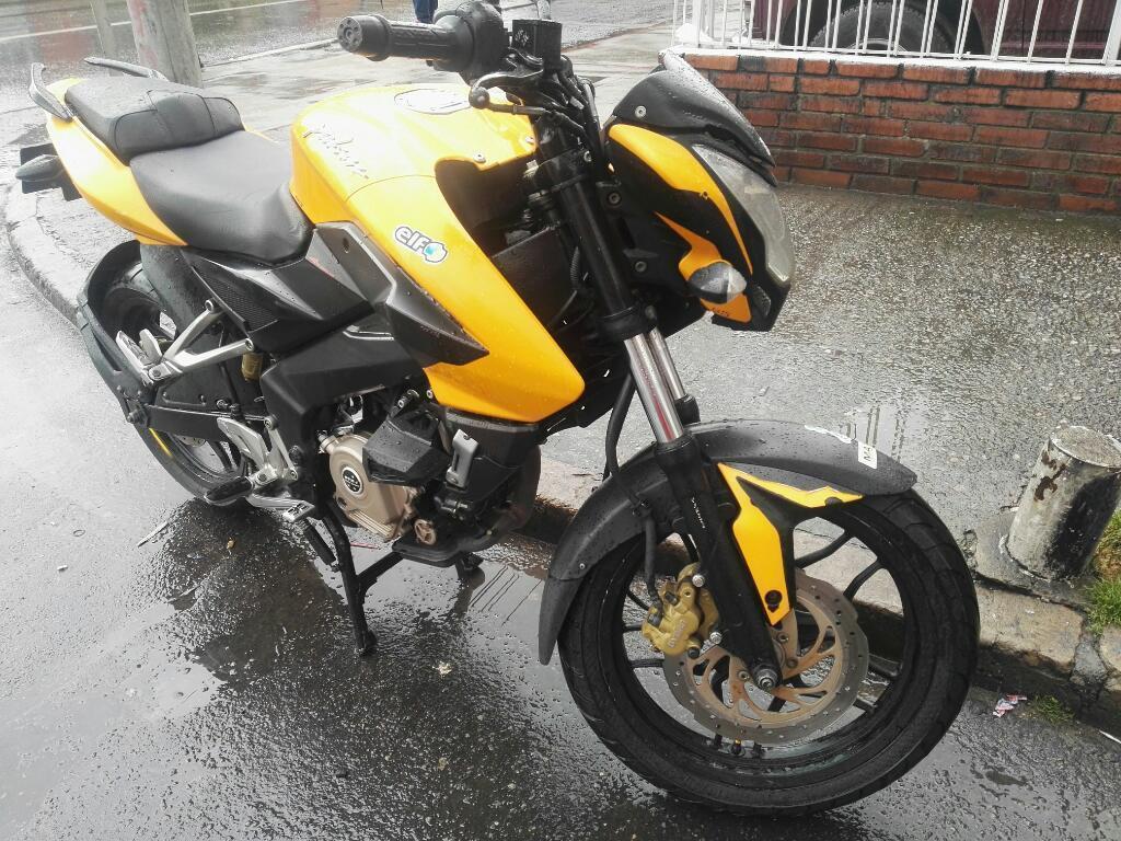 Recibo moto pulsar 200 ns 2014