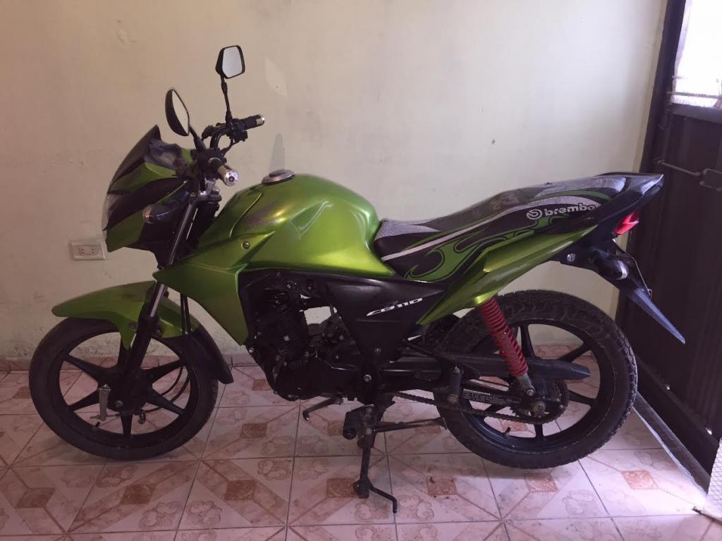 Vendo Moto Honda CB110 Mod. 2015 Transpaso Abierto Sin Seguro