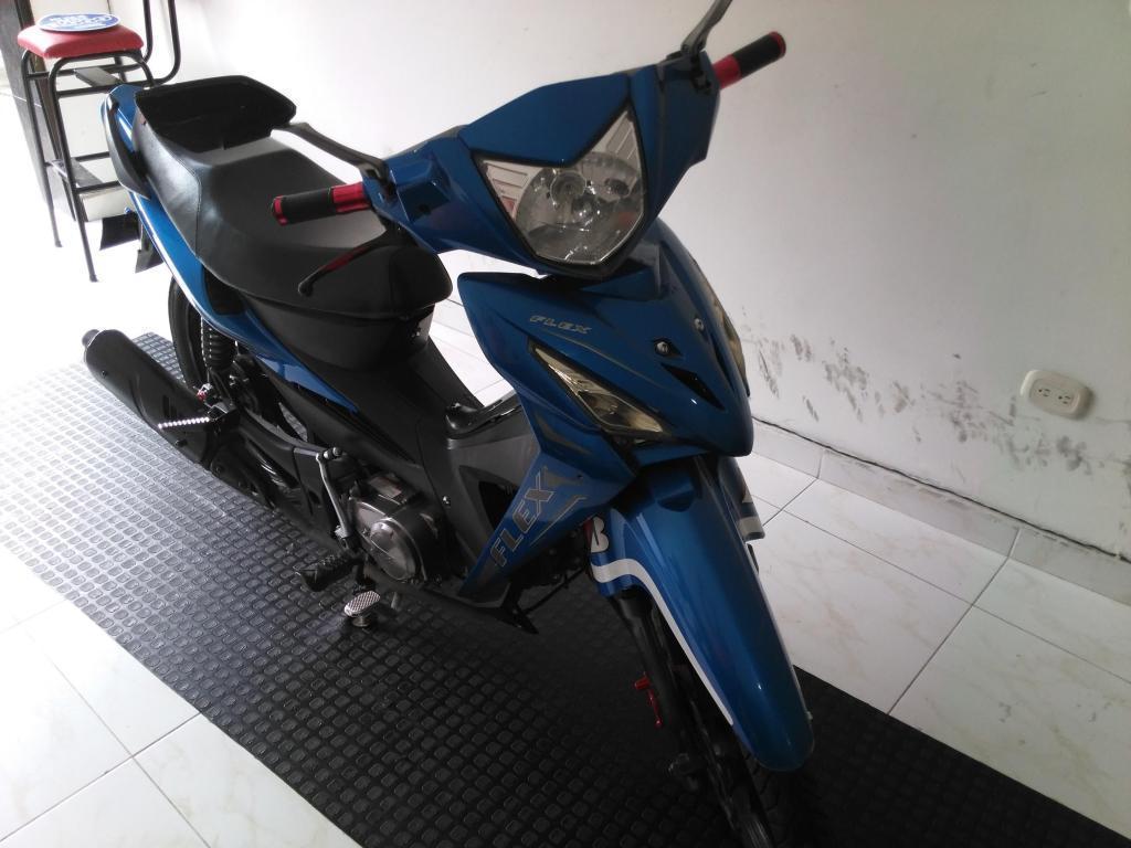 AKT FLEX 125 MODELO 2015 SOAT Y TECNO AL DIA