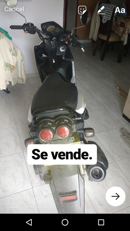 EXCELENTE MOTOCICLETA TONKO