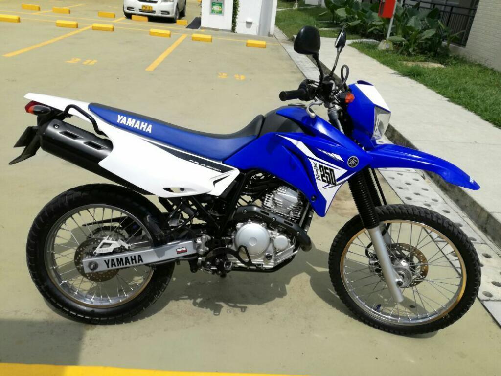 Yamaha Xtz 250 Modelo 2016 Solo 17.000 Kilometros Color Azul