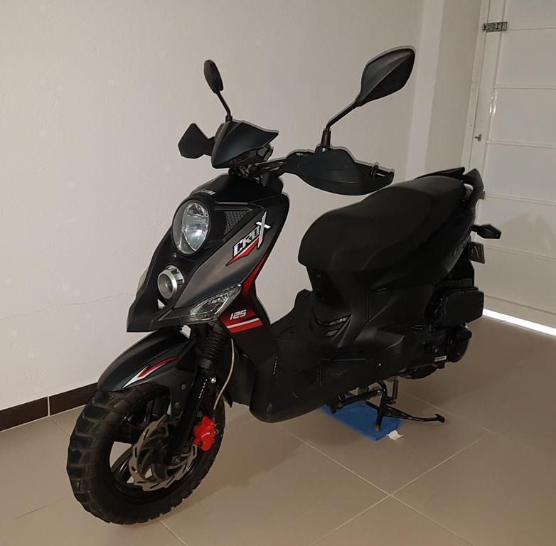 Vendo Moto Sym Crox 125 Mod 2016, 8225 Km, Muy Bien Cuidada