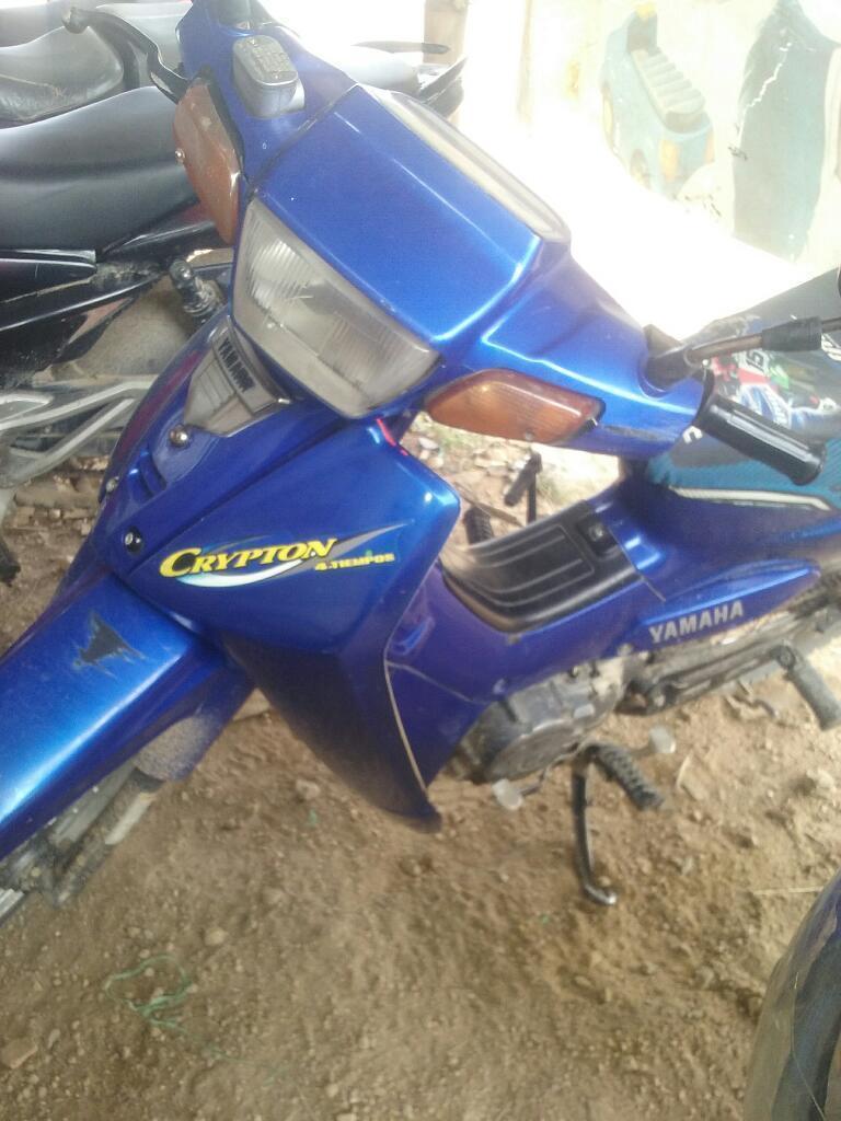 Vendo Moto Crypton por Motivo de Viaje