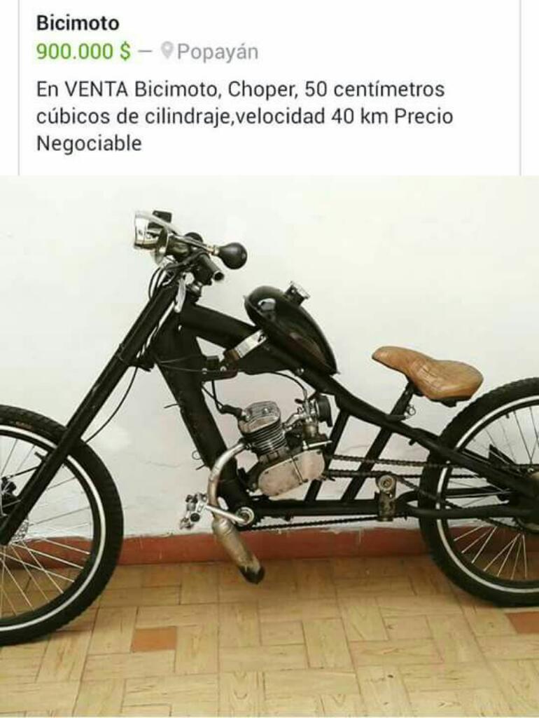 Venta de Bicimoto