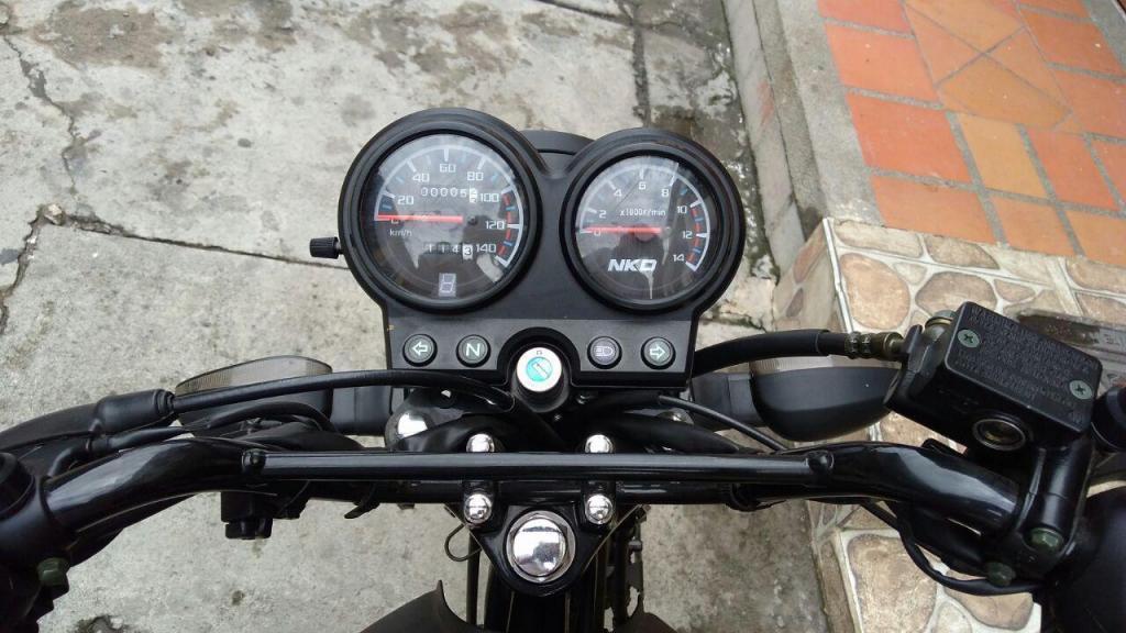 Moto AKT NKD 125 cc 2018 Negro Mate