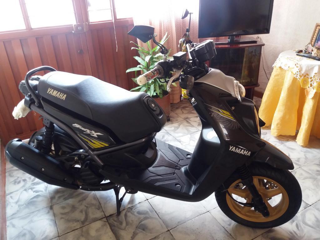 vendo o cambio yamaha bwsx modelo 2015,personalizada,papeles al dia