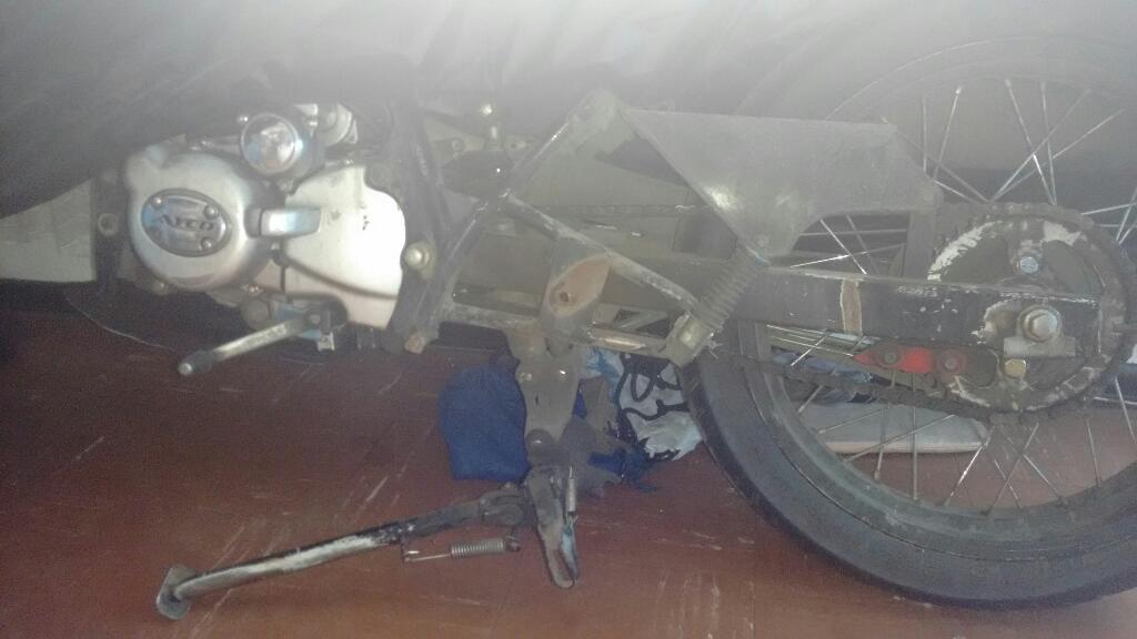 Ayco 150 Enduro Chasis Roto en La Mitad