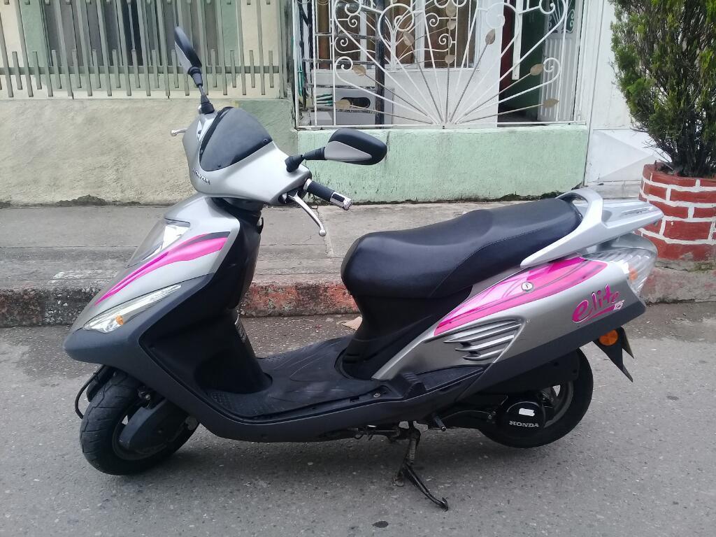 Vendo Mi Moto Honda Elite Modelo 2012 Ap