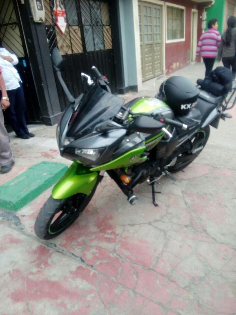 GANGAZO MOTO FAZER 2014 COMO NUEVA PAPELES AL DIA