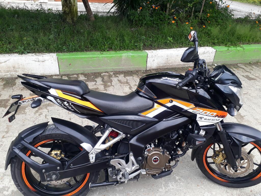 Vendo Moto Pulsar 200ns Modelo 2016