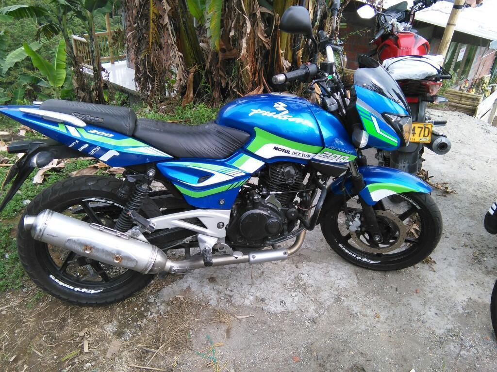 Pulsar 200 Oil Cooled, Cartas Abiertas