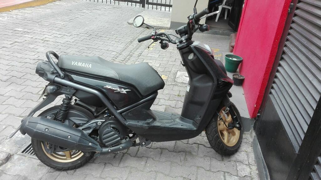 Moto Yamaha Bws Negra Rin Dorado