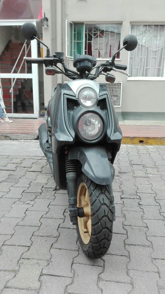 Moto Yamaha Bws Negra Rin Dorado