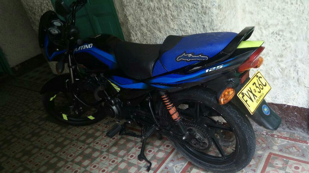 Vendo Platino 125 Modelo 2014 Papeles Al