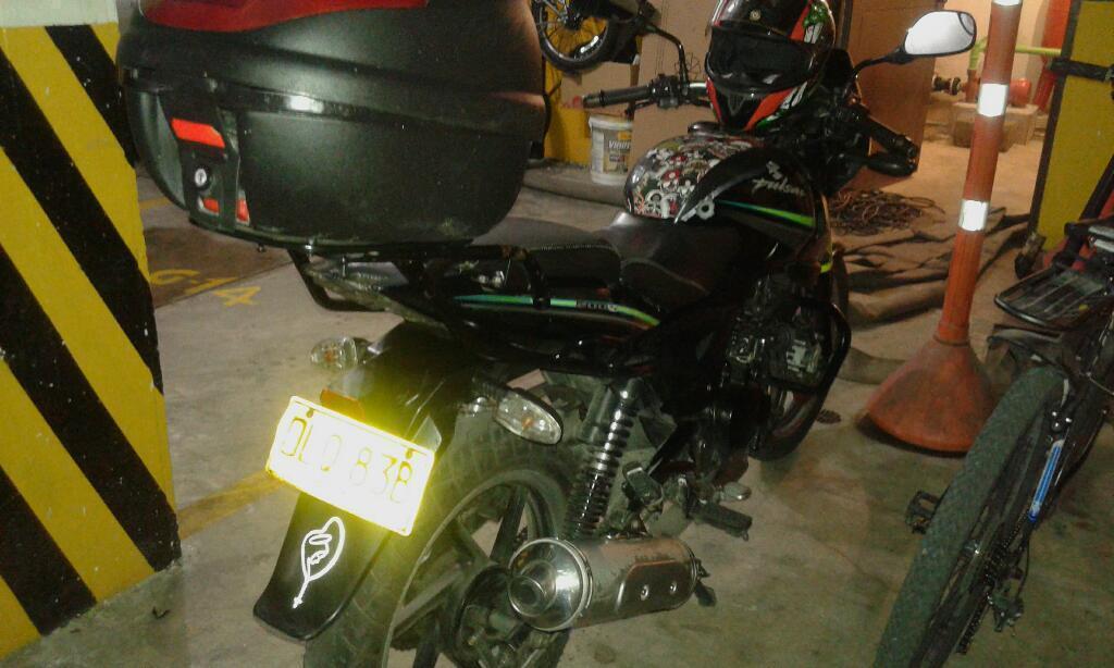 Moto Pulsar Negra Modelo 209 Esta Comonu