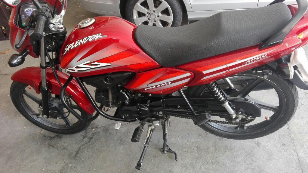 Vendo Moto Splendor Modelo 2012