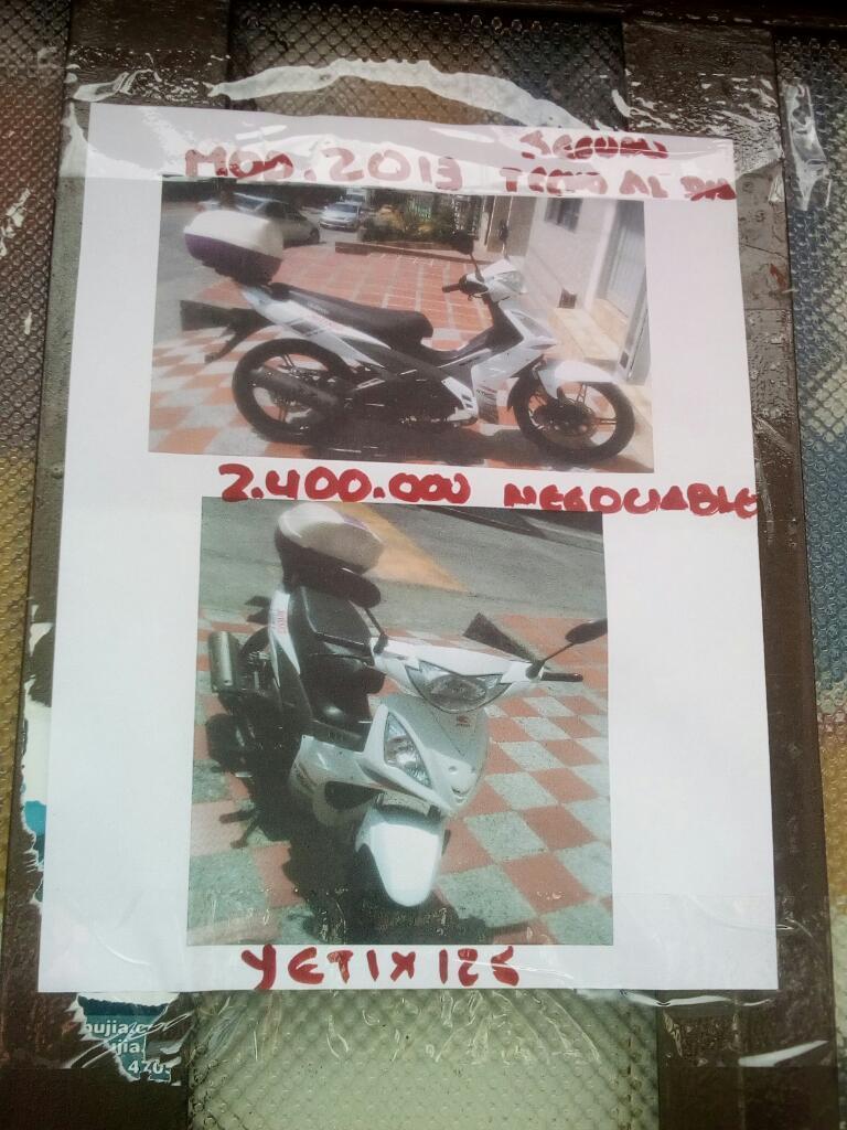 Vendo Moto Yetix 125