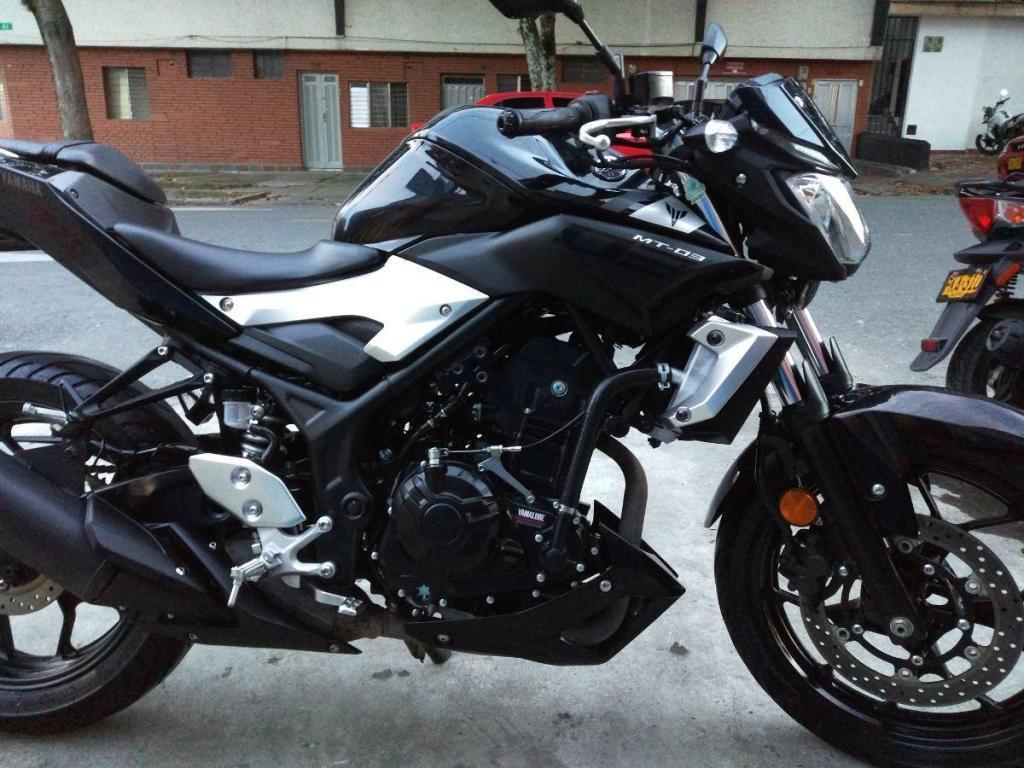 Yamaha Mt 03 2017 Como Nueva