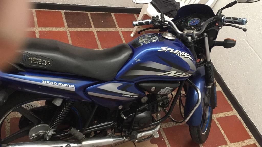 Honda Splendor Barata Tiene Una Multica