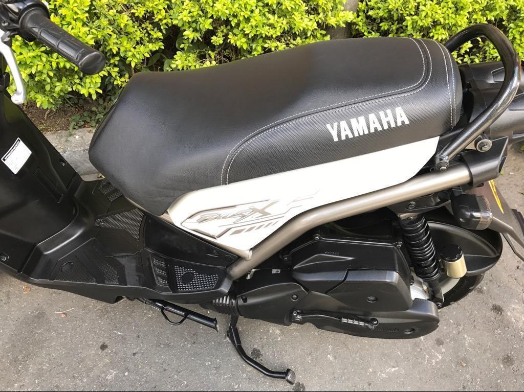 Yamaha Bws X Placa E Bco Gris