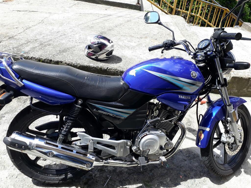 Yamaha Libero 125 Color Azul Modelo 2015