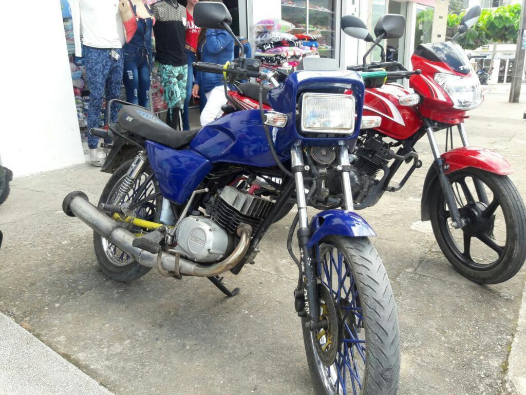 Moto Ax 100 Mela Montada en 115