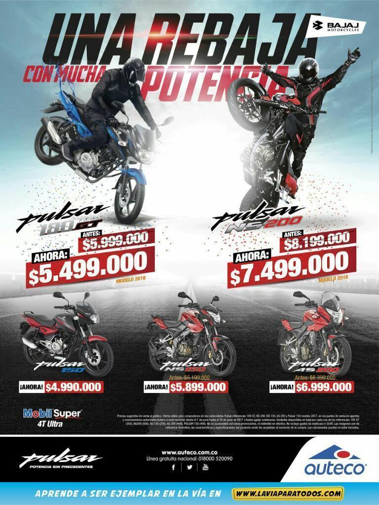 Mega Descuento en La Linea Pulsar